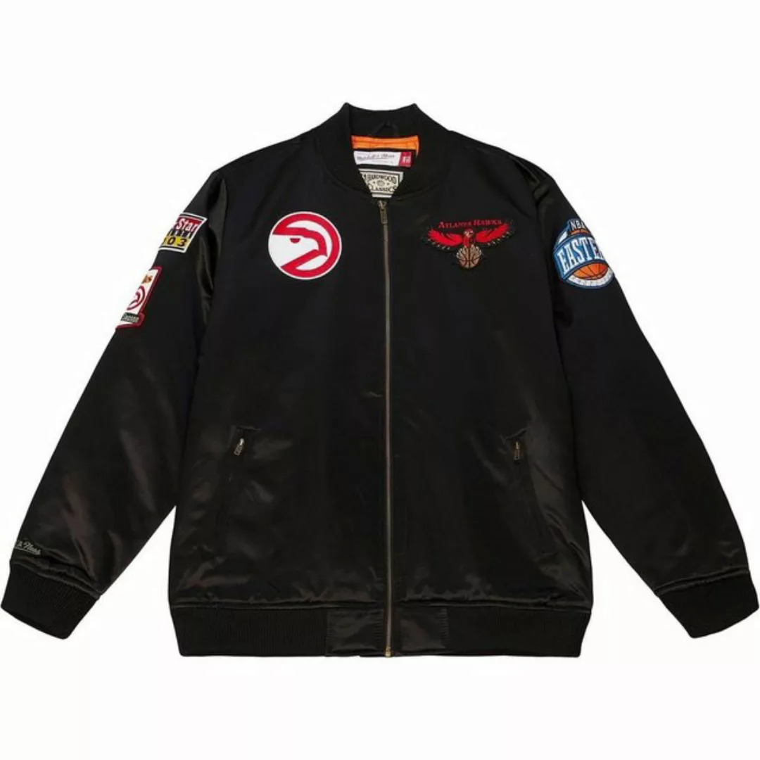 Mitchell & Ness Bomberjacke Satin FLIGHT Atlanta Hawks günstig online kaufen