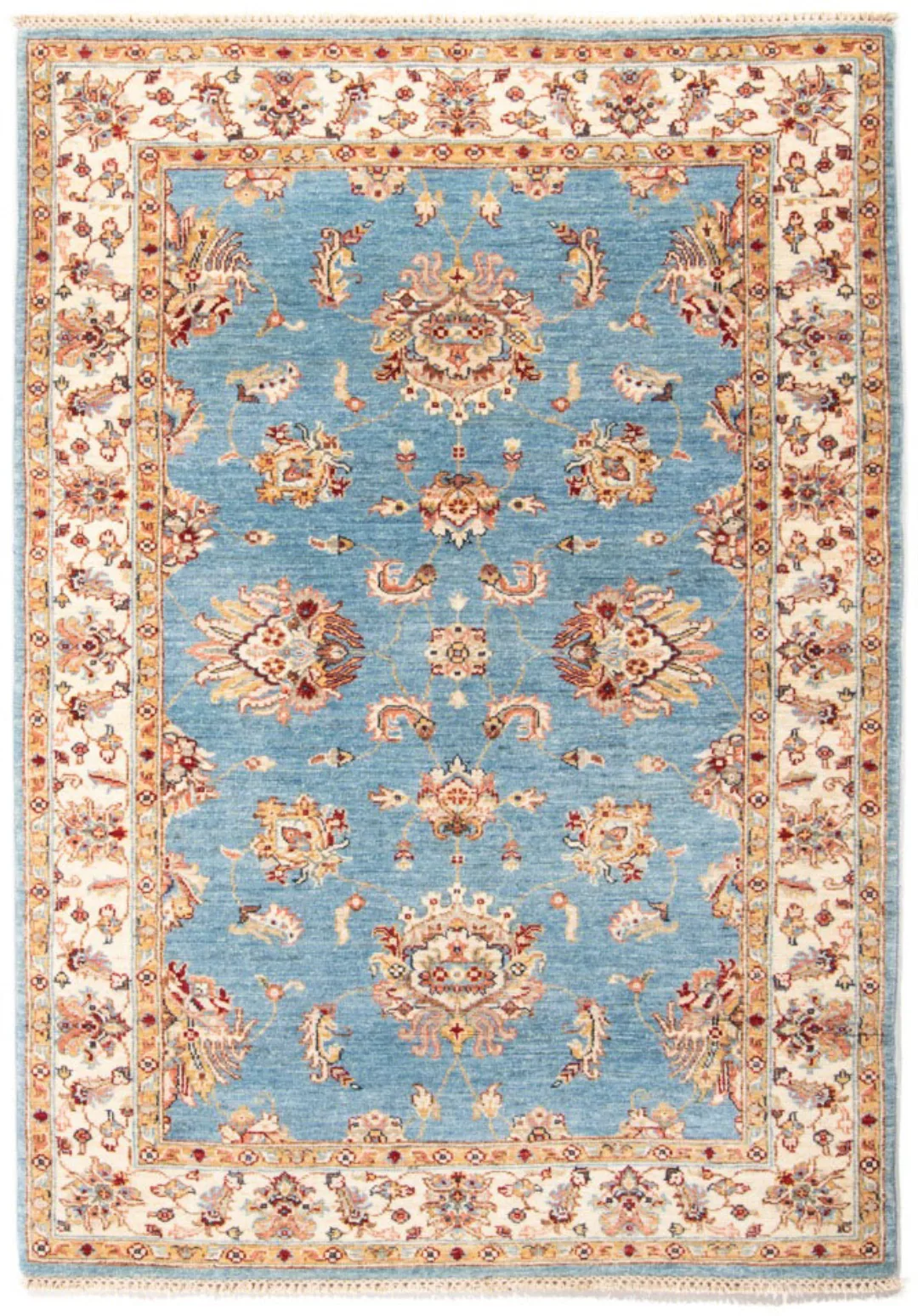 morgenland Orientteppich »Ziegler - 183 x 125 cm - hellblau«, rechteckig günstig online kaufen