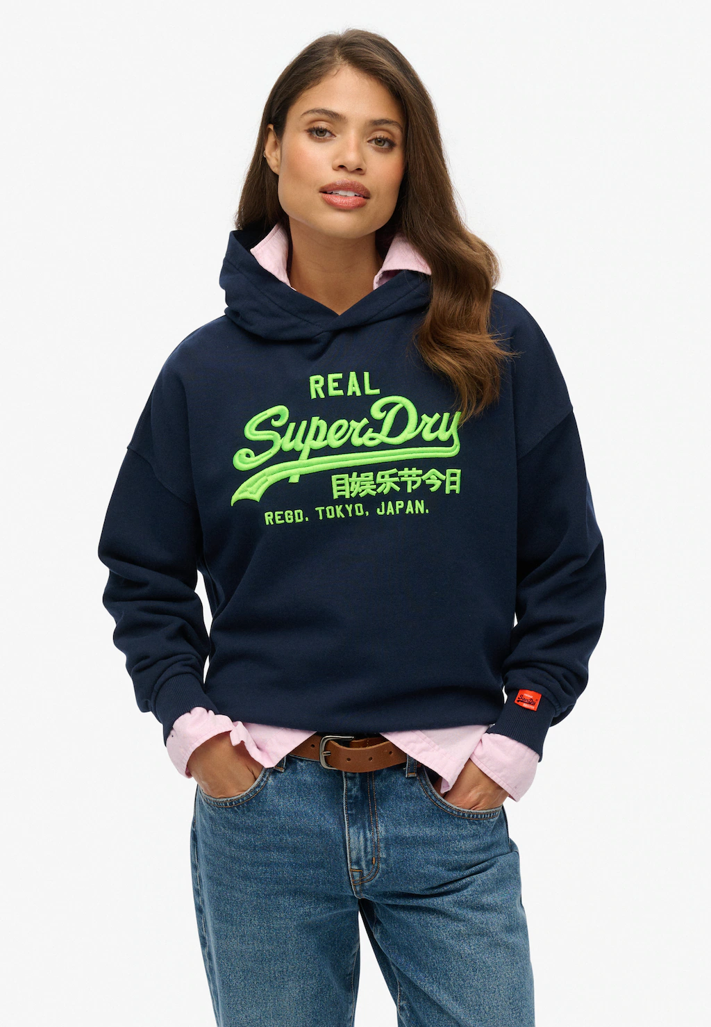 Superdry Kapuzensweatshirt VL NEON RELAXED HOOD günstig online kaufen