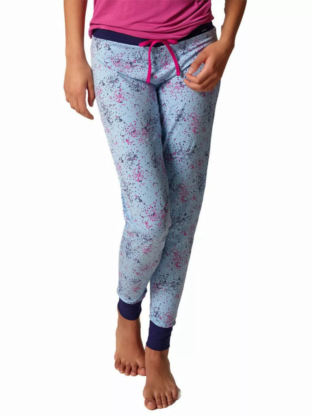 Skiny Loungehose Damen Hose lang Night In Mix & Match (Stück, 1-tlg) - günstig online kaufen