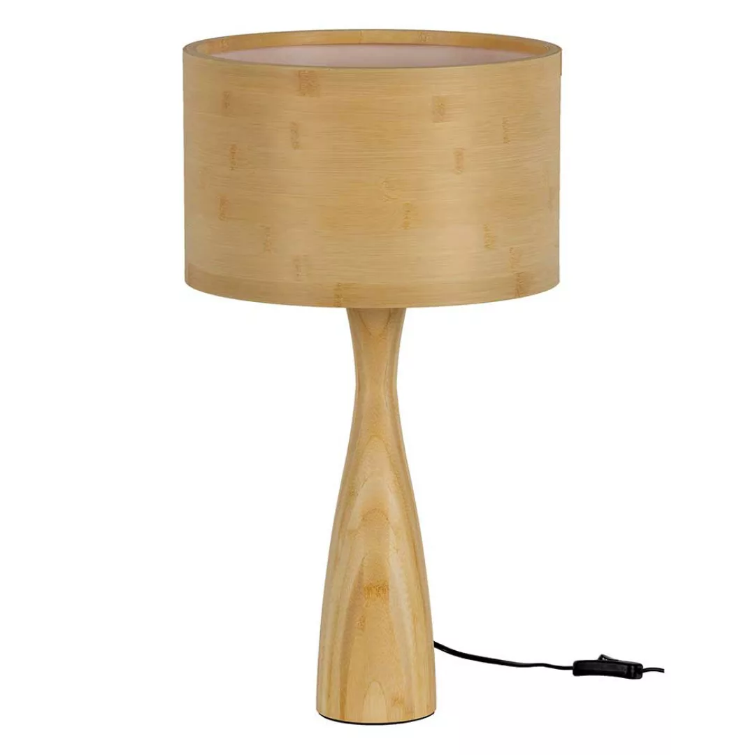 Tischleuchten aus Bambus Massivholz Naturfarben (2er Set) günstig online kaufen