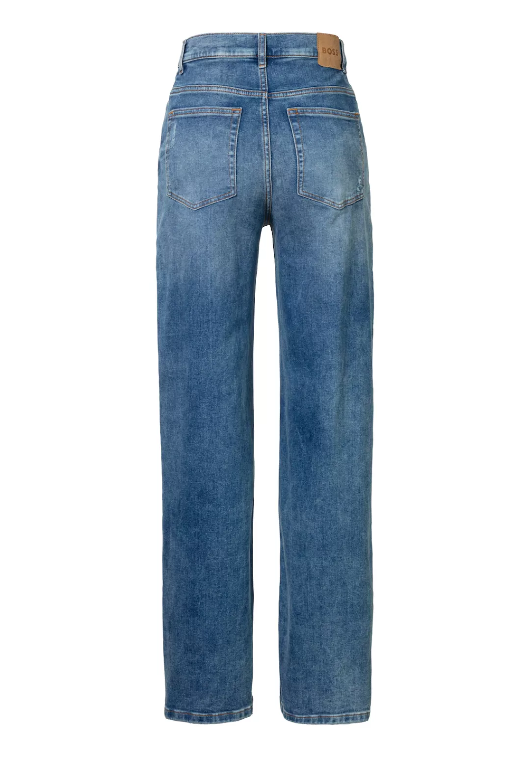 BOSS ORANGE Straight-Jeans C_MARLENE HR 2.0 Premium Damenmode mit BOSS Lede günstig online kaufen