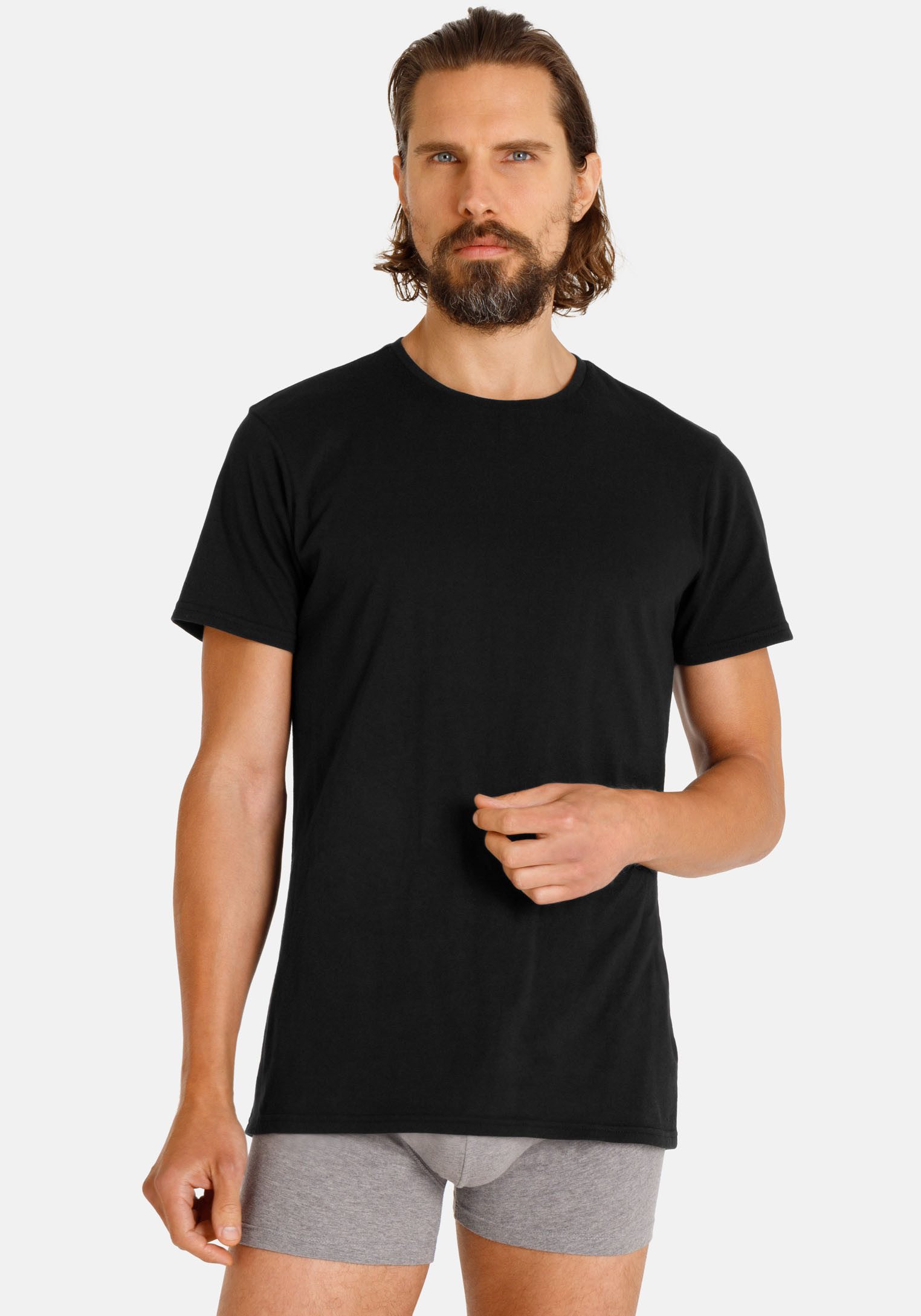 Camano T-Shirt "comfort", (2er Pack), mit Rundhalsausschnitt günstig online kaufen