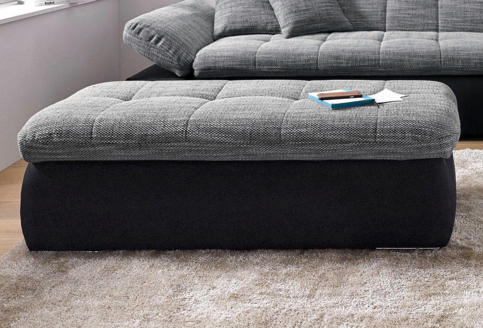 DOMO collection Polsterhocker "Moric", inklusive Stauraum günstig online kaufen