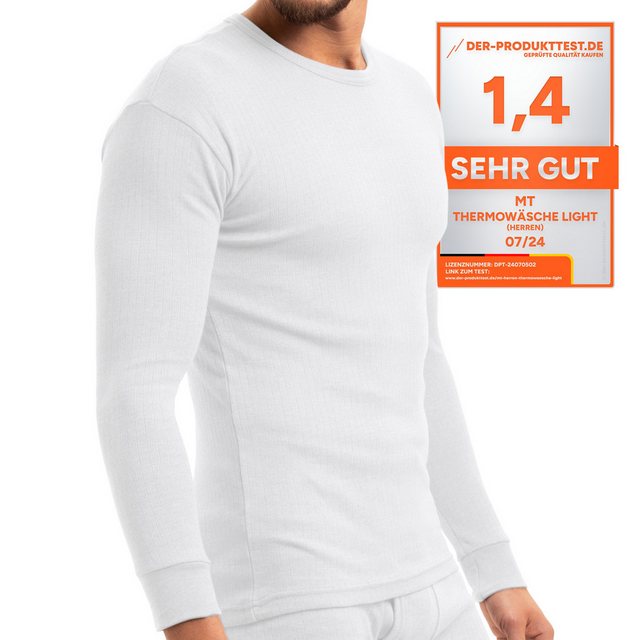 MT Funktionshemd Herren Ski- Thermo Unterhemd Light - Langarm Thermowäsche günstig online kaufen