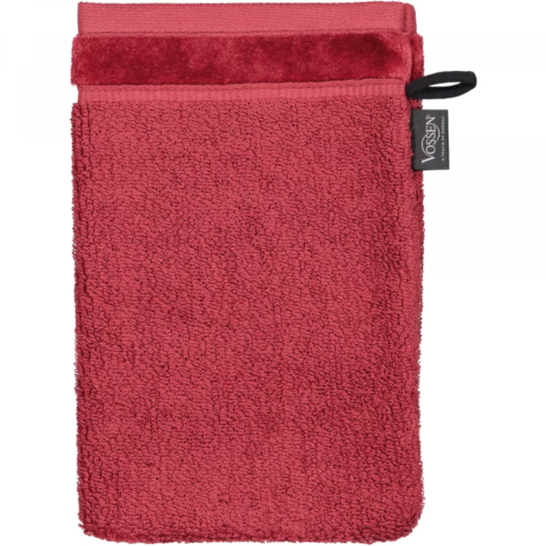 Vossen Handtücher Pure - Farbe: red rock - 3810 - Waschhandschuh 16x22 cm günstig online kaufen