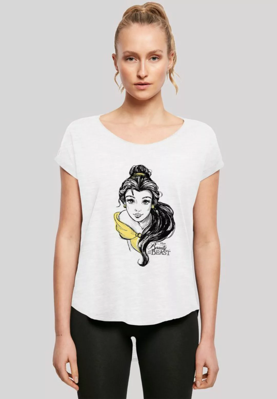 F4NT4STIC T-Shirt Disney Die Schöne und das Biest Belle Print günstig online kaufen