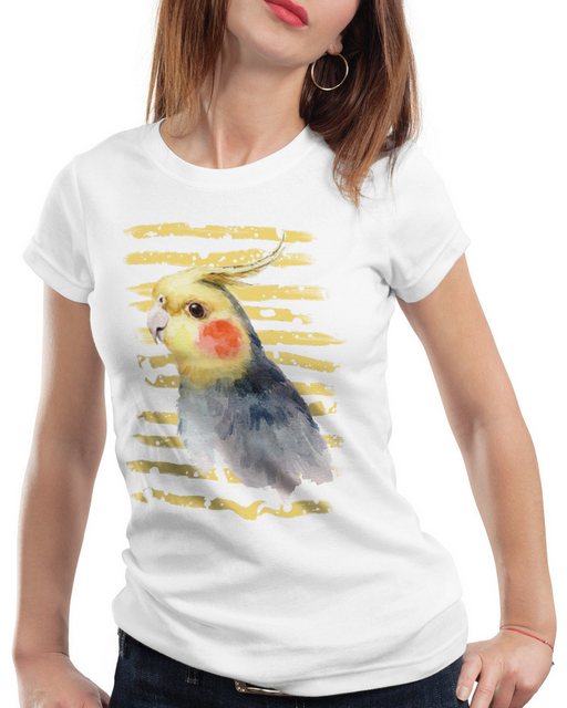 style3 T-Shirt Sommer Sittich vogel sommer urlaub vogel vögel günstig online kaufen