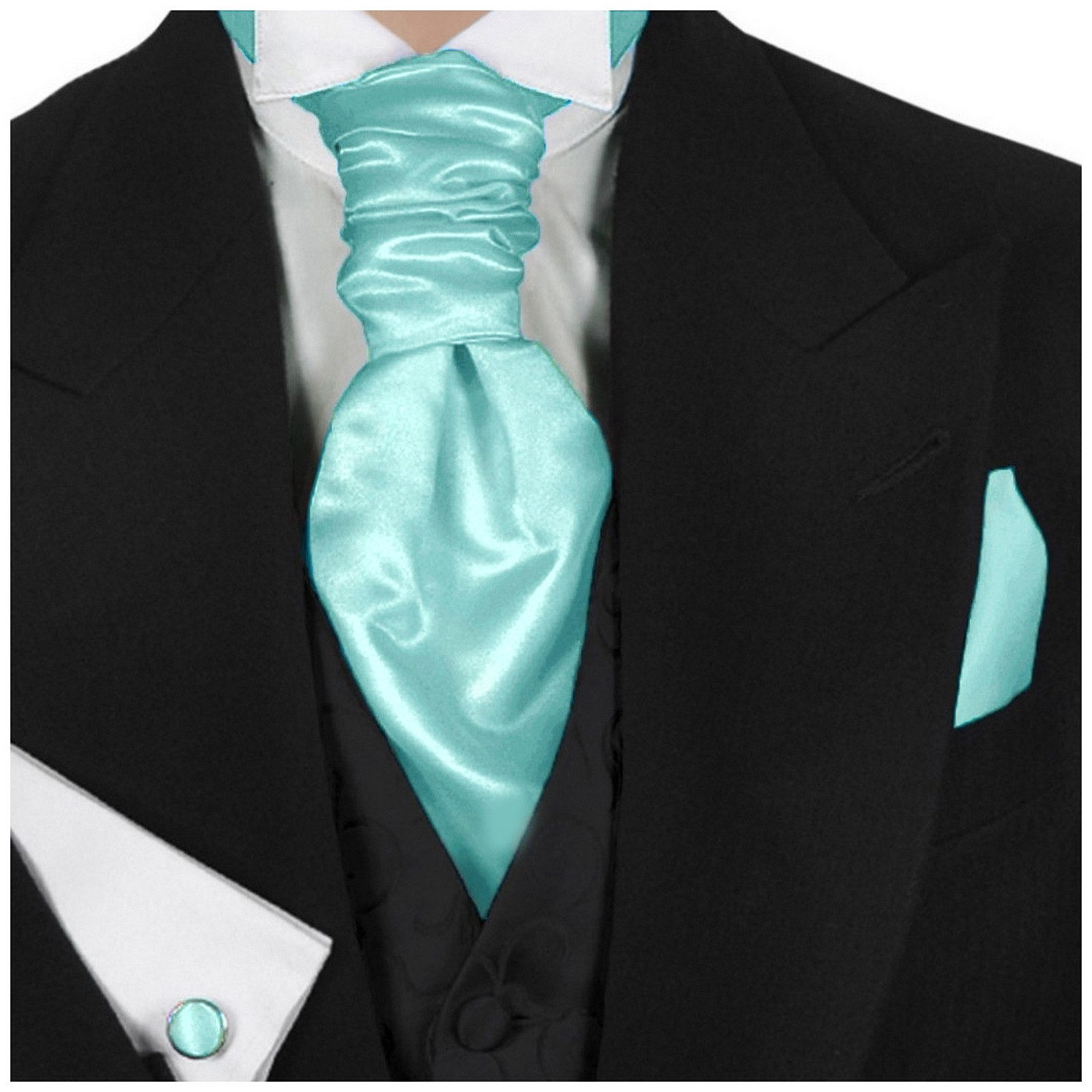 GASSANI Krawatte Satin Hochzeitskrawatte, Herren-Krawatte Hochzeit günstig online kaufen