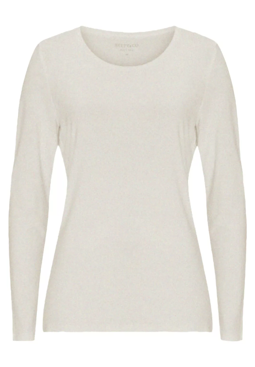 Betty&Co 3/4-Arm-Shirt "Betty & Co Basic Shirt unifarben", Form günstig online kaufen