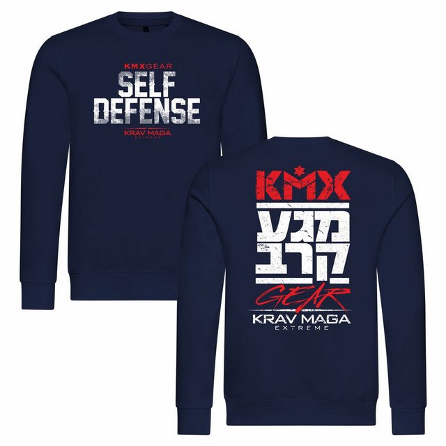 deinshirt Rundhalspullover Herren Sweatshirt Krav Maga self defense Mit Pri günstig online kaufen