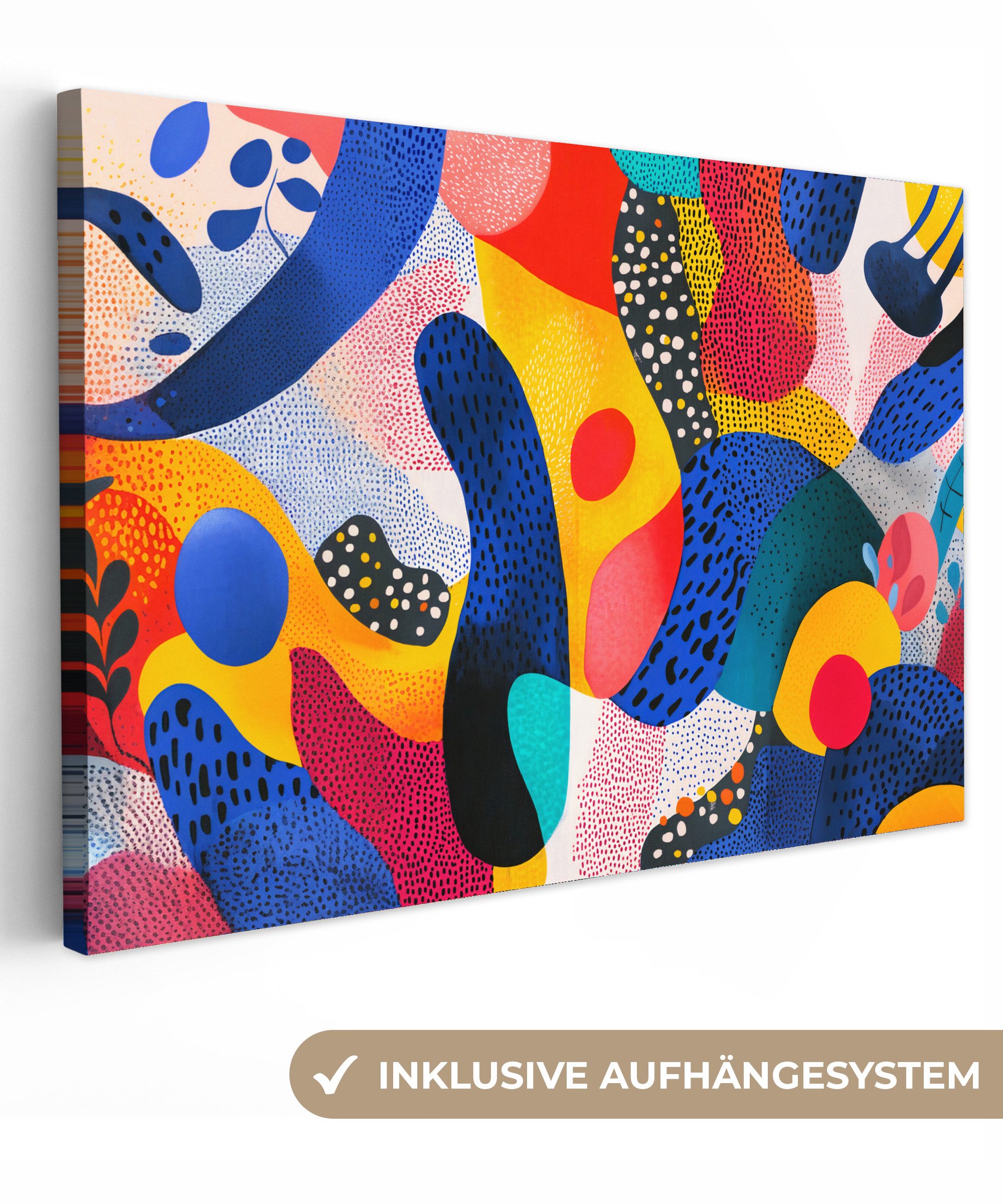 OneMillionCanvasses® Leinwandbild Formen - Abstrakt - günstig online kaufen