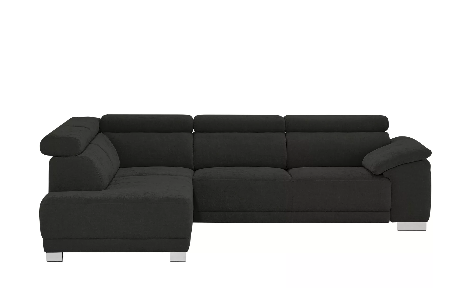 Ecksofa  Chocolo ¦ schwarz ¦ Maße (cm): B: 270 H: 76 T: 205 Polstermöbel > günstig online kaufen