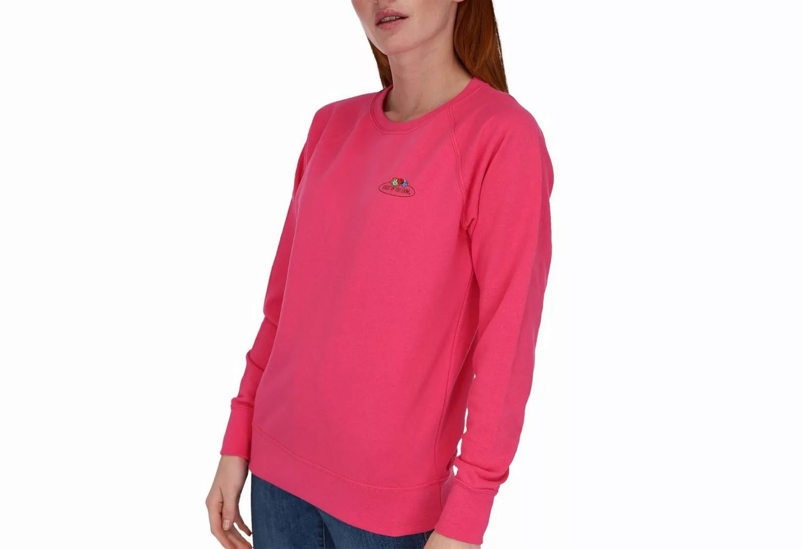 Fruit of the Loom Sweatshirt leichtes Damen Sweatshirt mit Vintage-Logo günstig online kaufen