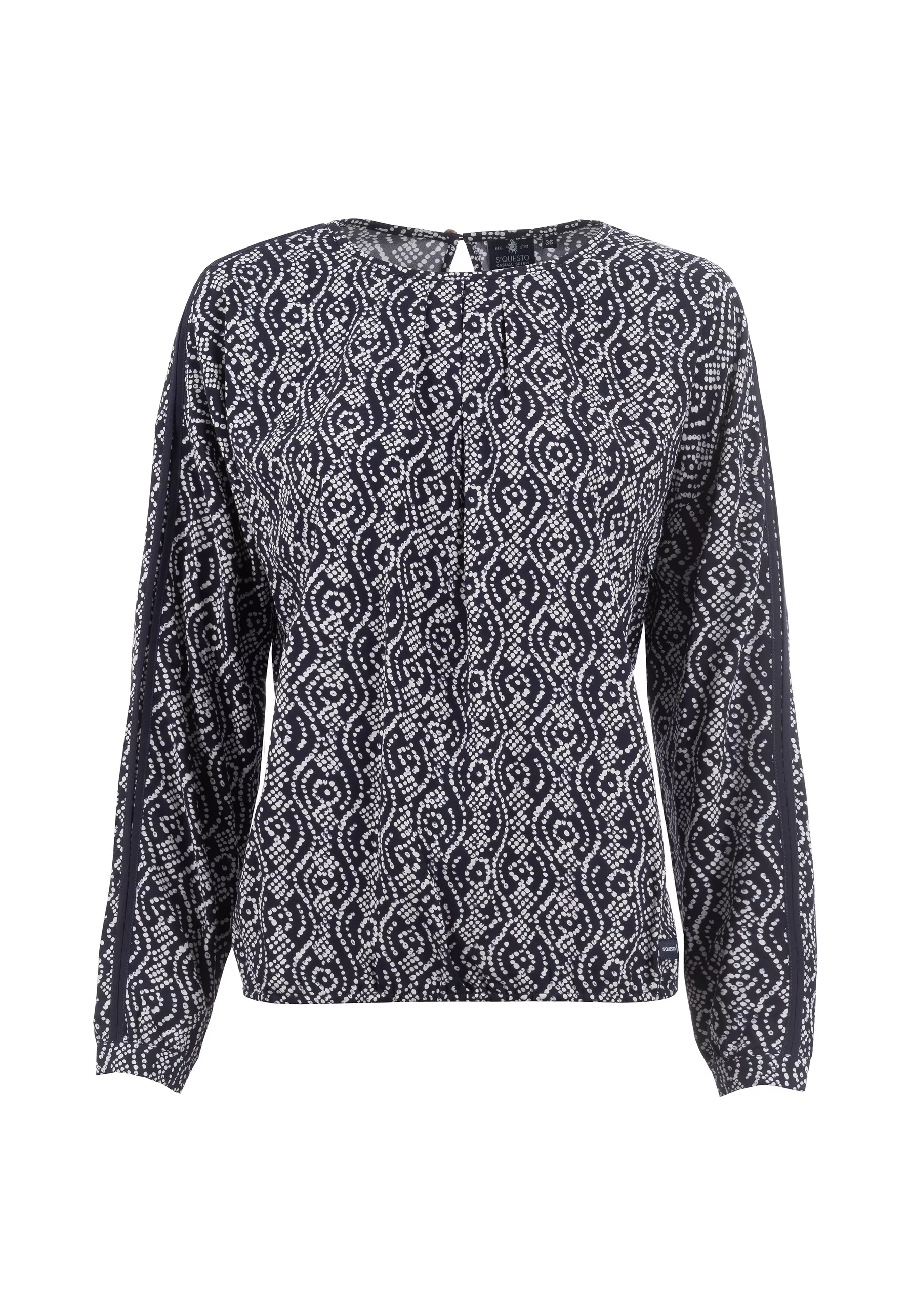 Soquesto Bluse Moema navy günstig online kaufen