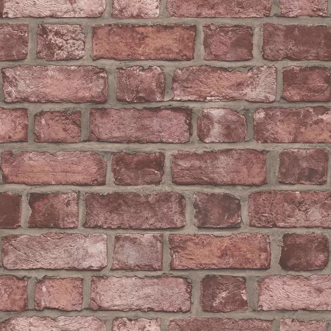 Homestyle Tapete Brick Wall Rot günstig online kaufen