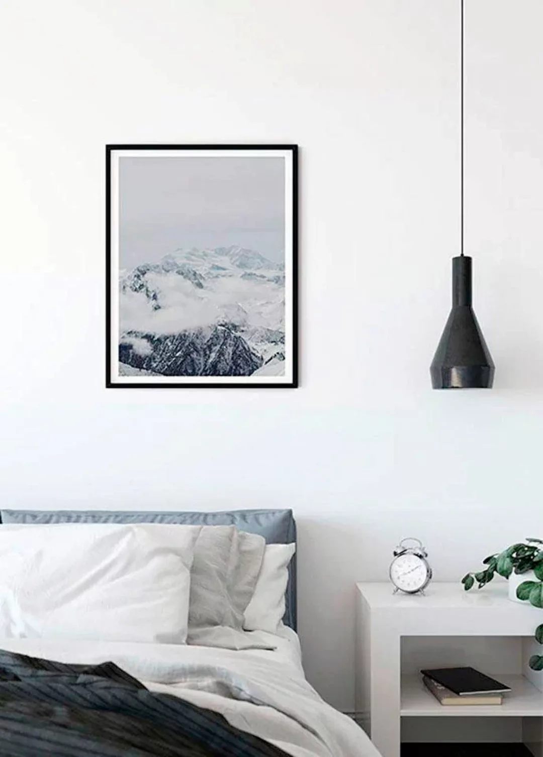 Komar Poster »Mountains Clouds«, Natur, (1 St.), Kinderzimmer, Schlafzimmer günstig online kaufen
