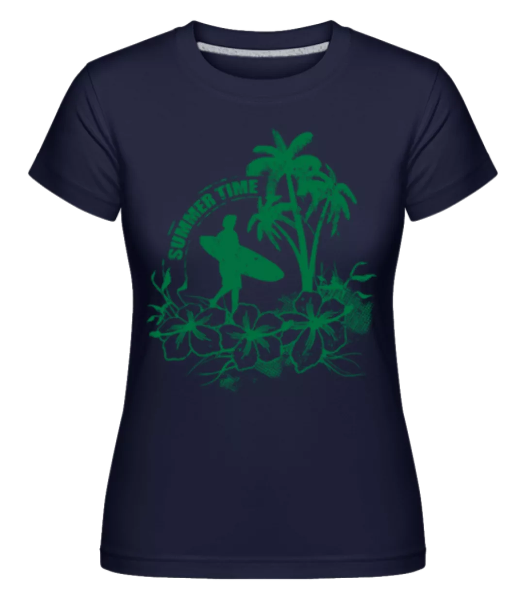 Summer Time Logo · Shirtinator Frauen T-Shirt günstig online kaufen