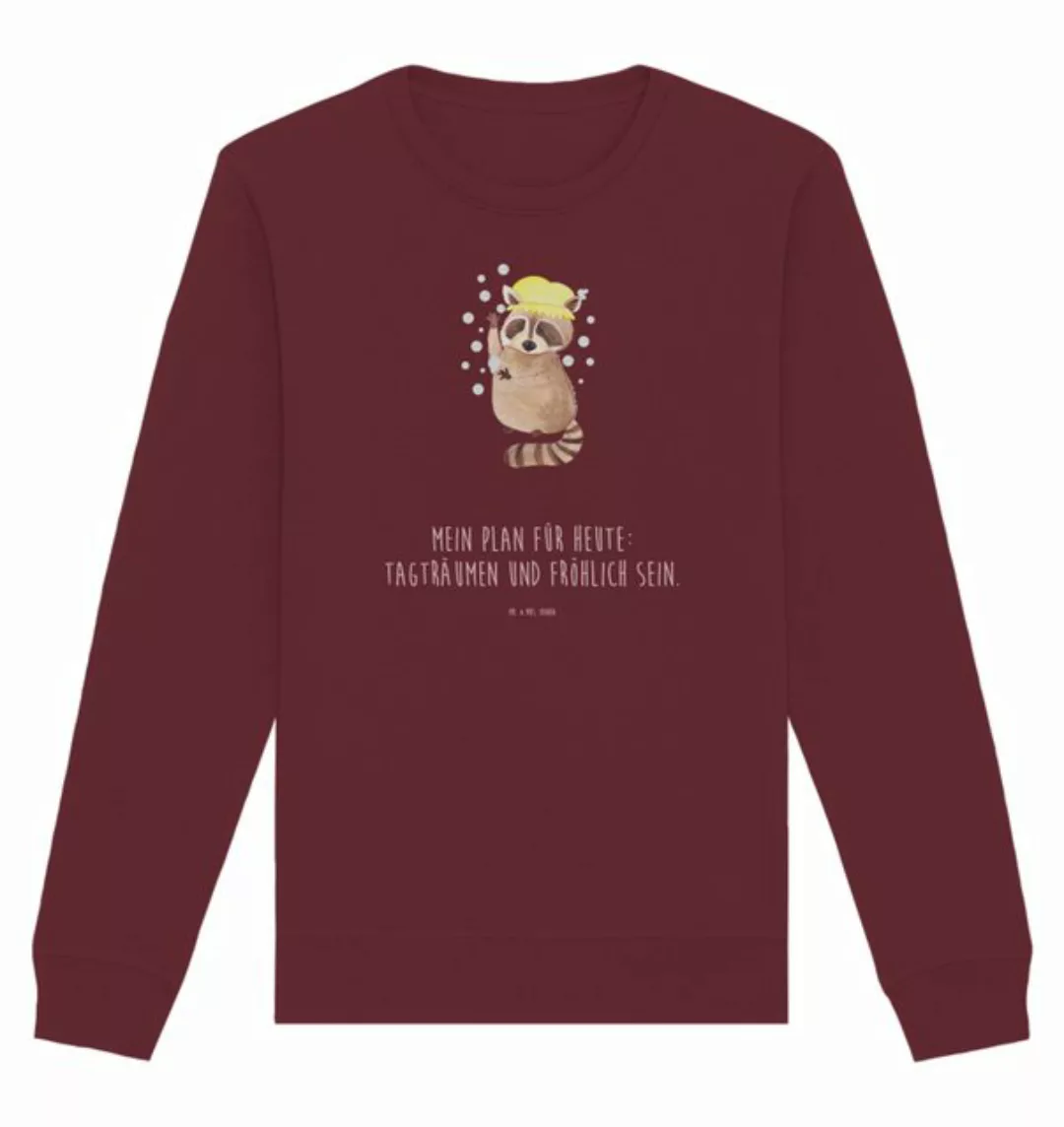 Mr. & Mrs. Panda Longpullover Waschbär Größe L - Burgundy - Geschenk, Gute günstig online kaufen