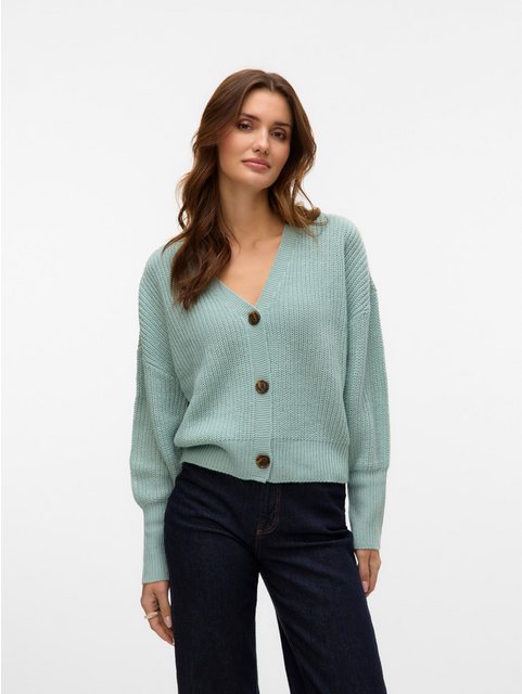 Vero Moda Strickjacke VMLEA LS V-NECK CUFF CARDIGAN günstig online kaufen