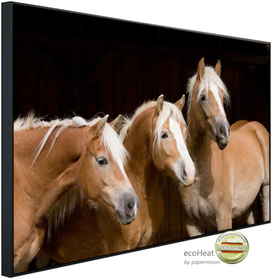 Papermoon Infrarotheizung »Pferde«, sehr angenehme Strahlungswärme günstig online kaufen