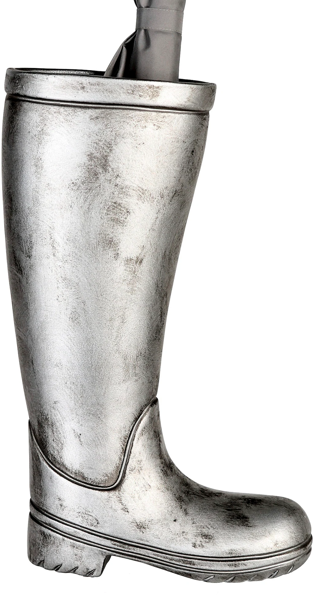 Casablanca by Gilde Schirmständer "Regenschirmständer Stiefel, silber", (1 günstig online kaufen