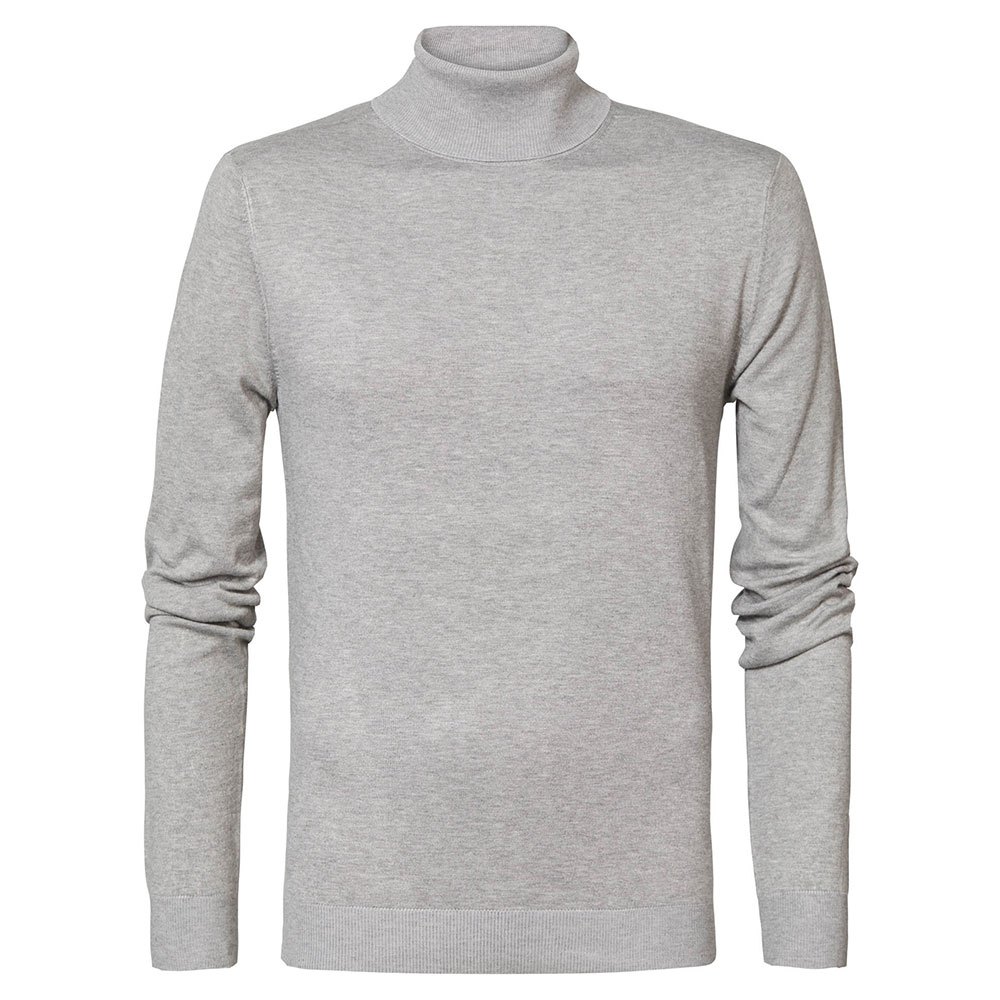 Petrol Industries Stehkragen Sweater M Antique White Melee günstig online kaufen