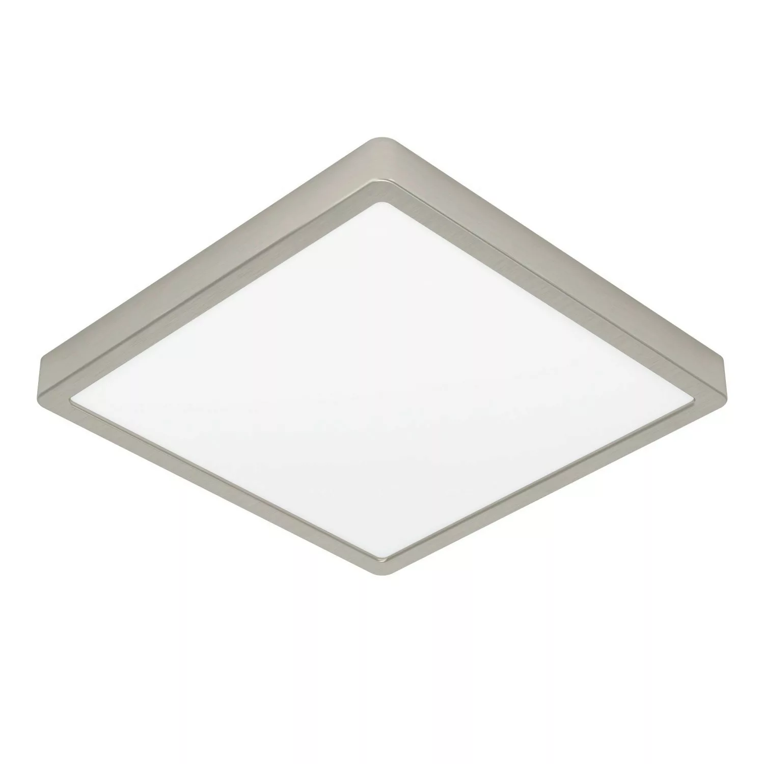 LED-Anbaupanel Fueva 5 IP20 830 nickel 28,5x28,5cm günstig online kaufen