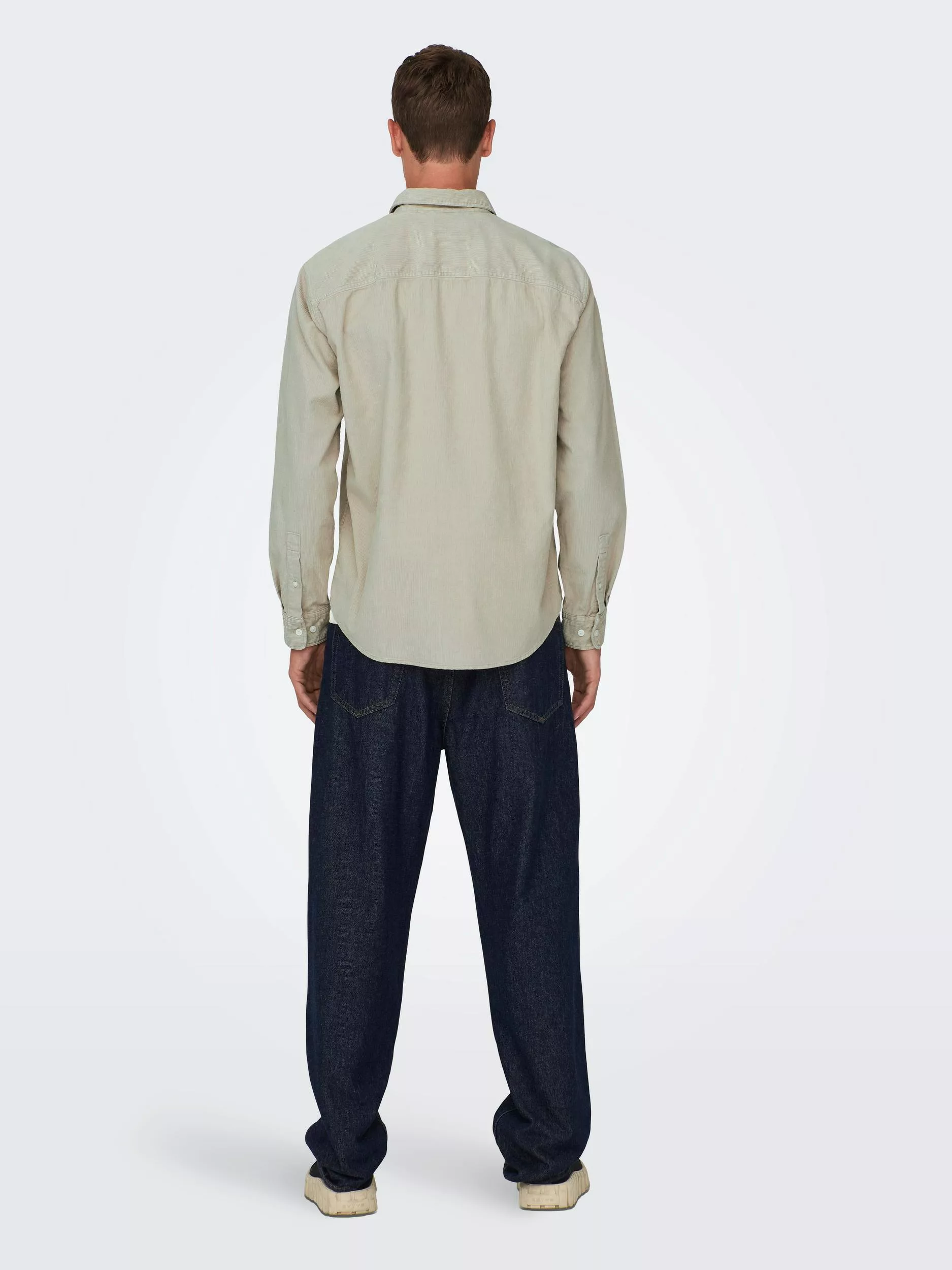 ONLY & SONS Blusenshirt ONSALP RLX 2PKT WASHD CORD LS SHIRT günstig online kaufen