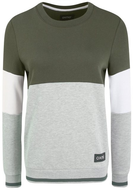 OXMO Hoodie OXOmaya Sportlicher Sweatpullover mit kontrastreichem Muster günstig online kaufen