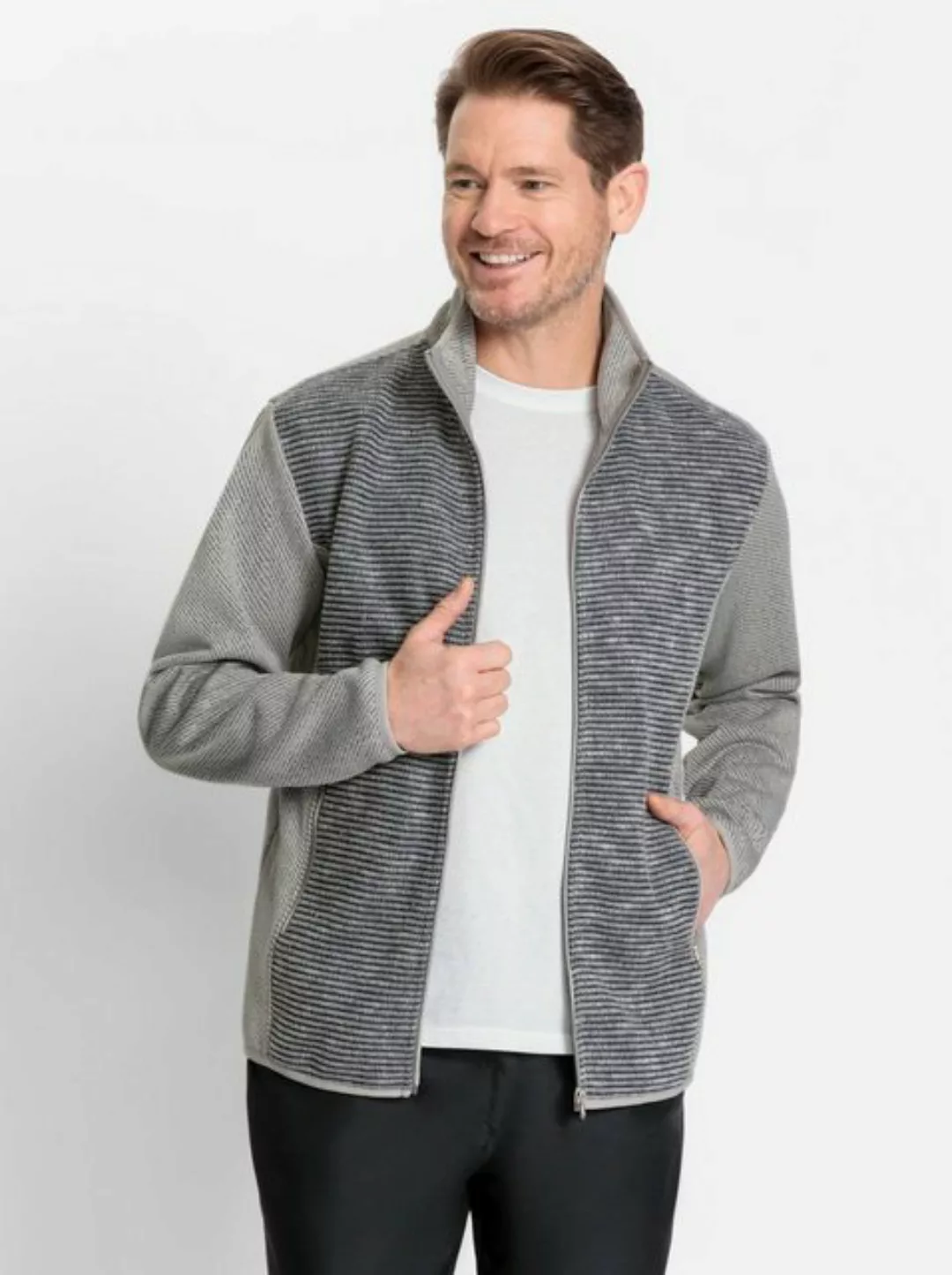 Witt Fleecejacke Strickfleece-Jacke günstig online kaufen