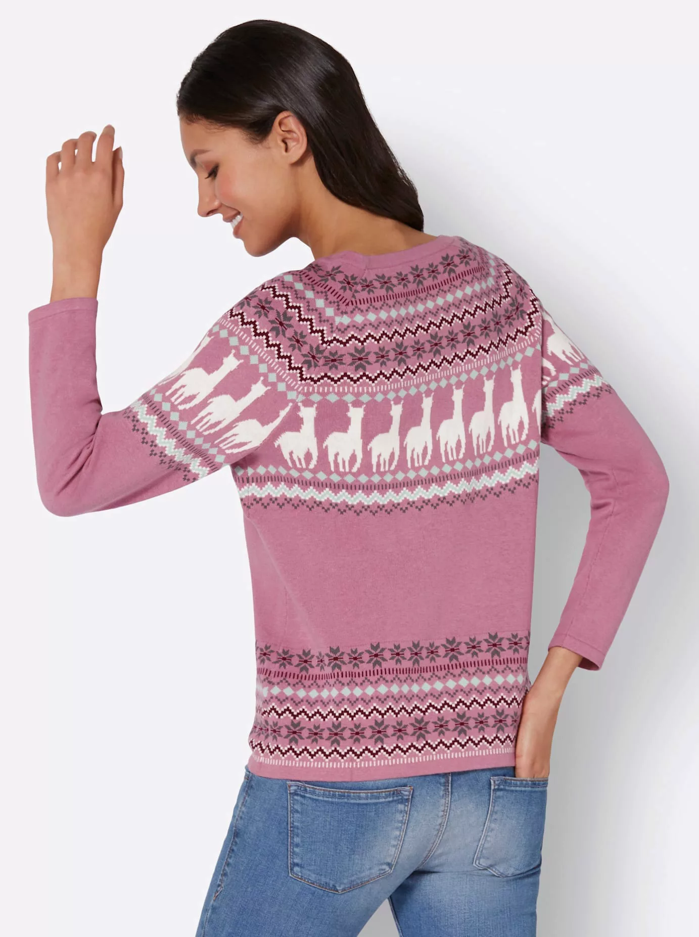 Classic Basics Norwegerpullover "Jacquard-Pullover" günstig online kaufen