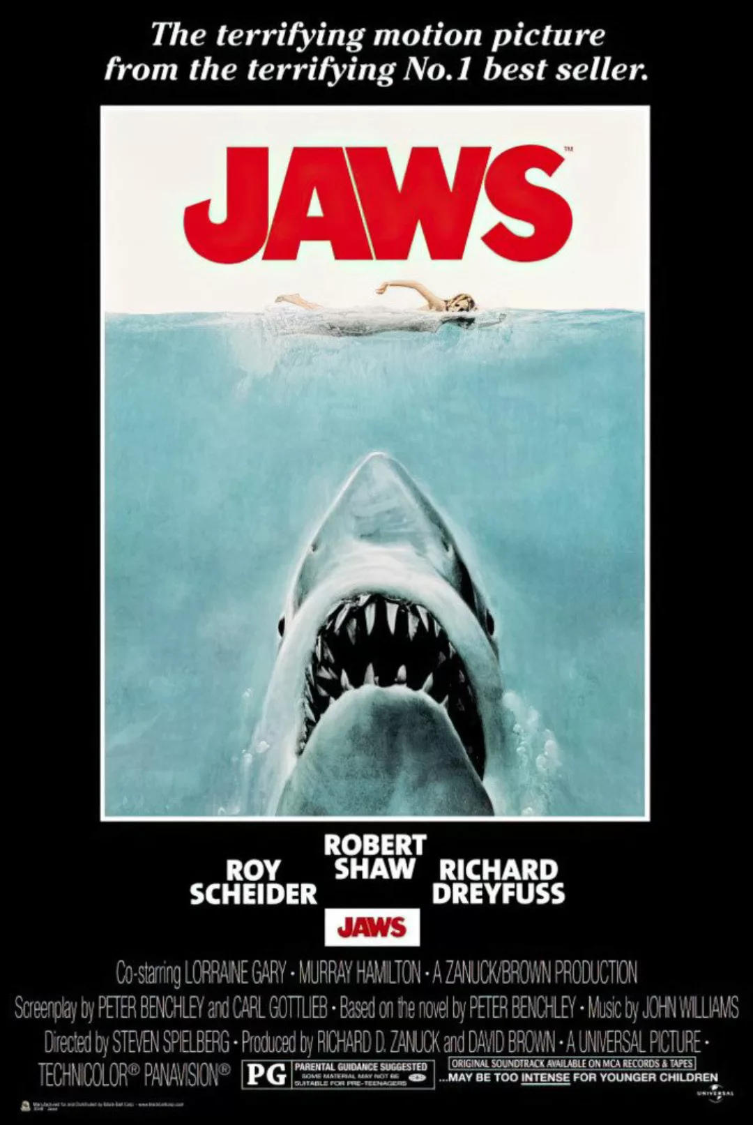 Close Up Poster Jaws Poster Der günstig online kaufen