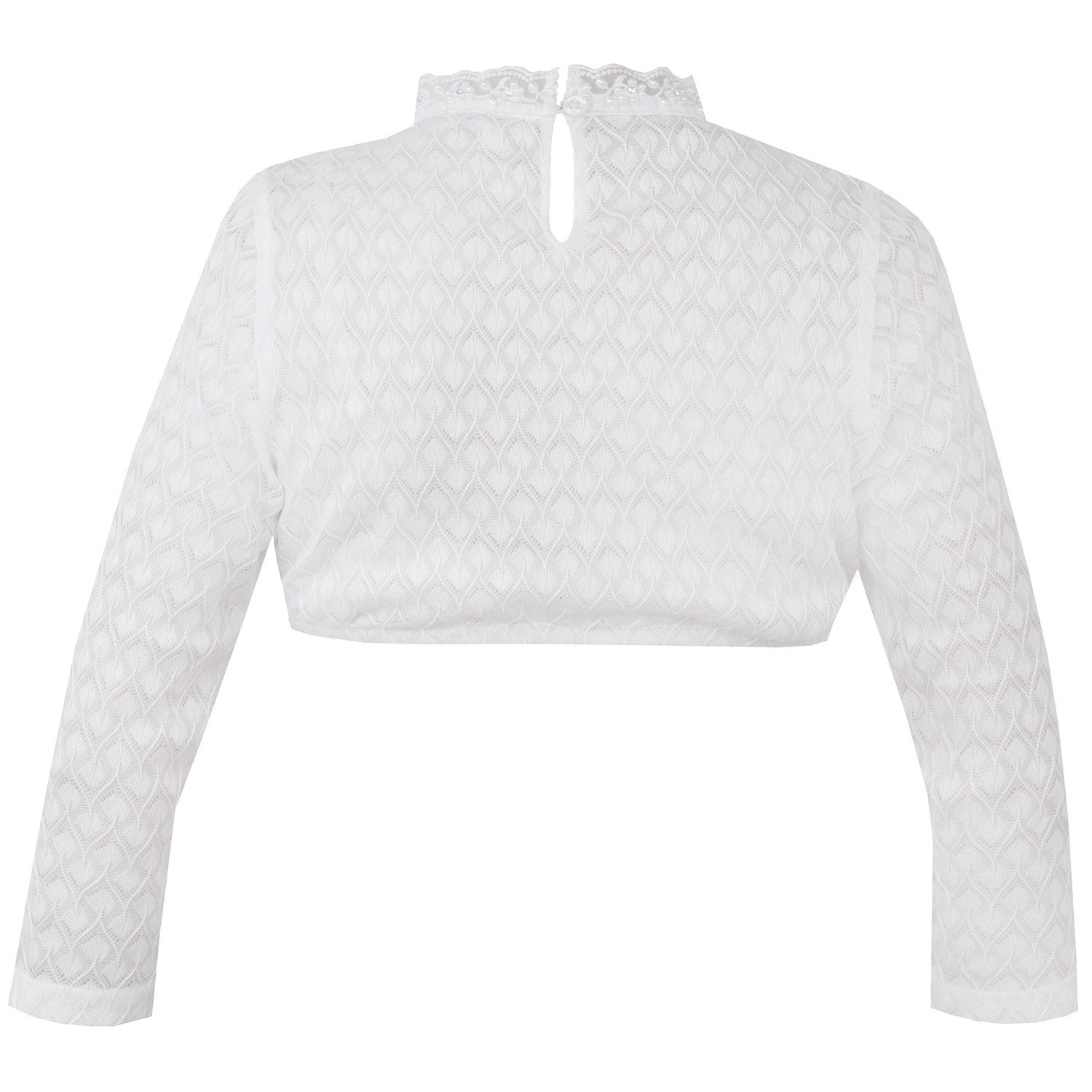 MarJo Dirndlbluse MarJo 'Bernried' Langarm, Weiß günstig online kaufen