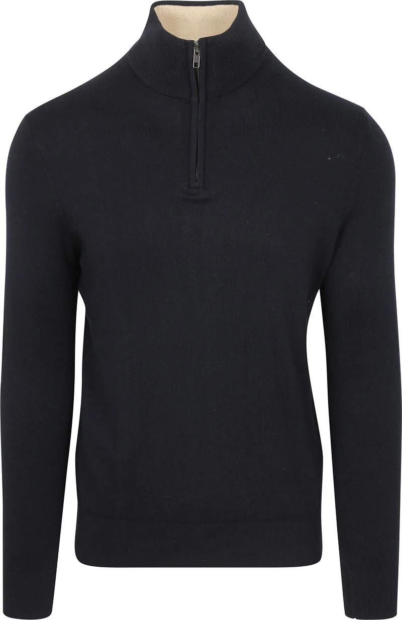 Steppin' Out Half-Zip Pullover Cotton Cashmere Navy - Größe XXL günstig online kaufen