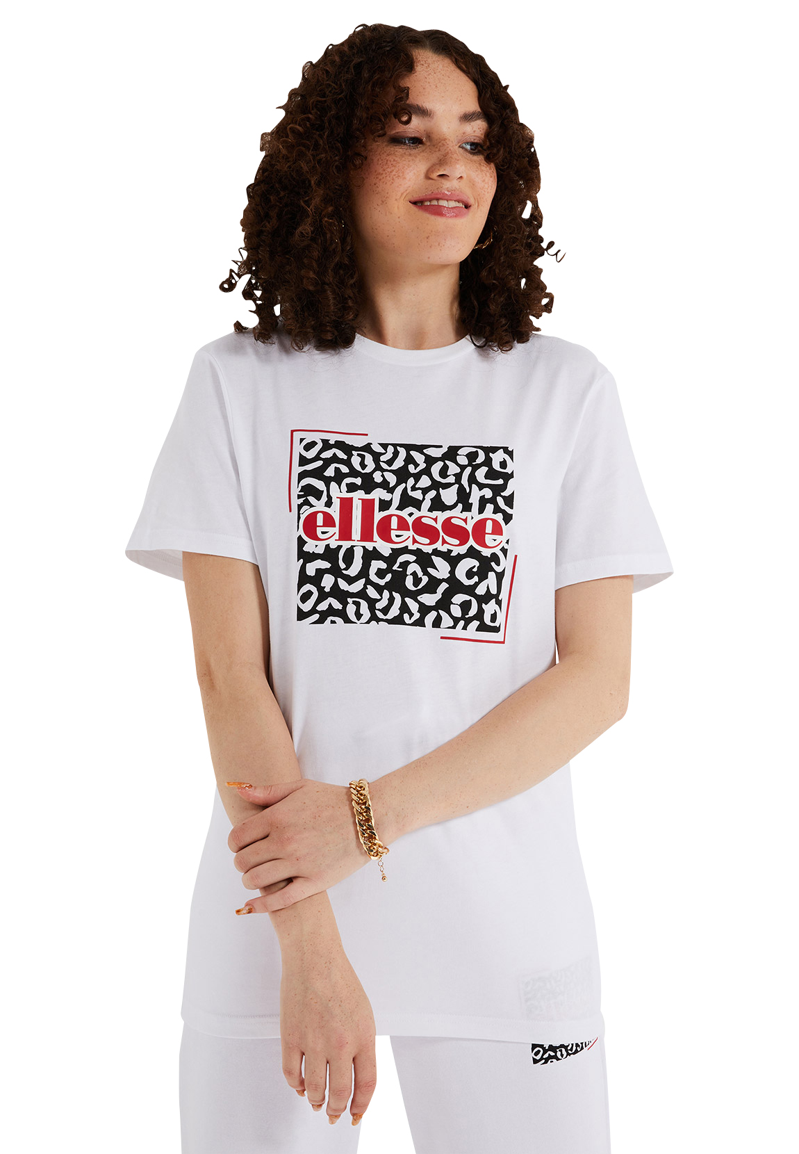 Ellesse Damen T-Shirt PADD TEE White Weiß günstig online kaufen