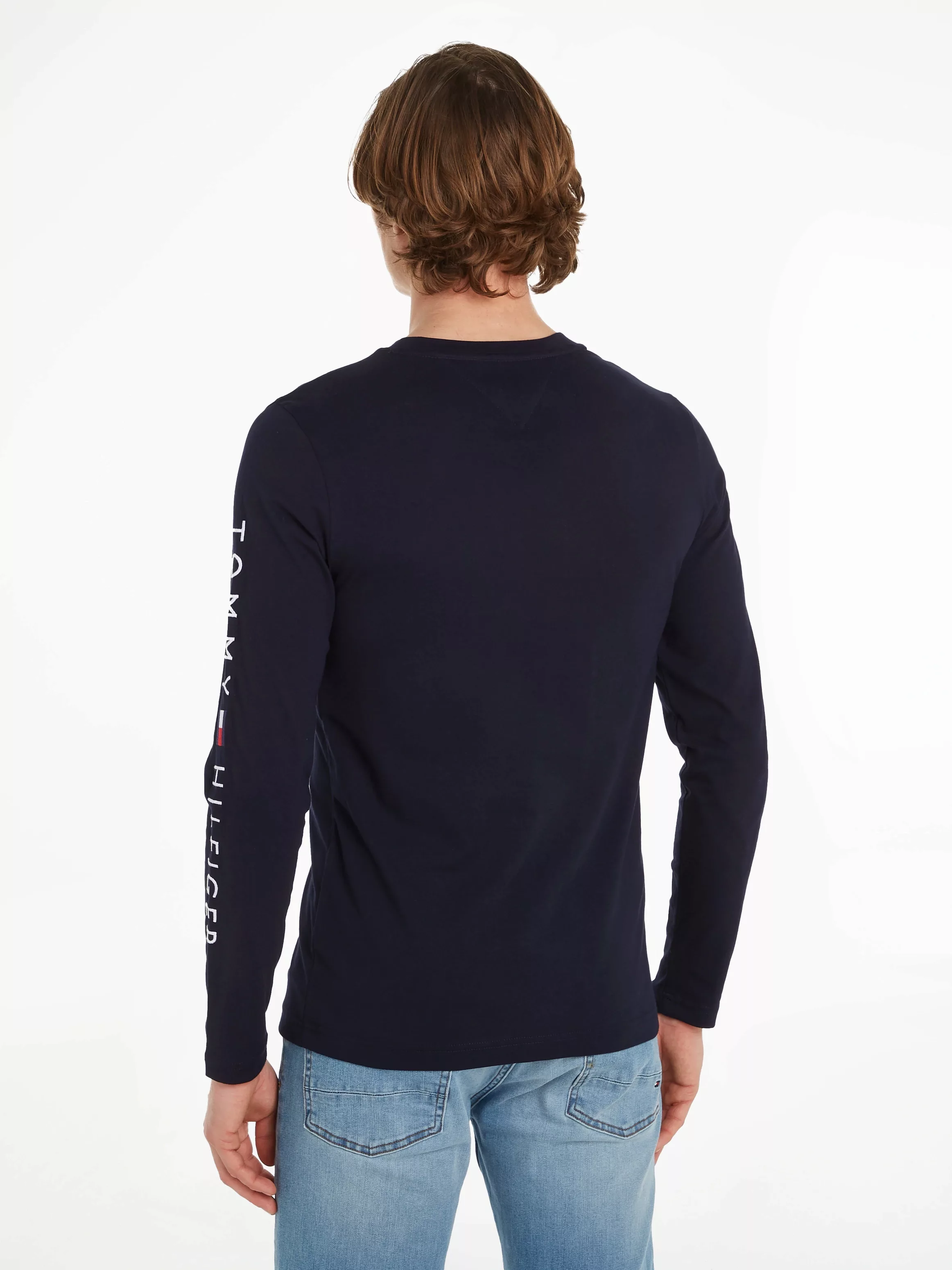 Tommy Hilfiger Longsleeve "TOMMY LOGO LONG SLEEVE TEE", mit Logodruck günstig online kaufen