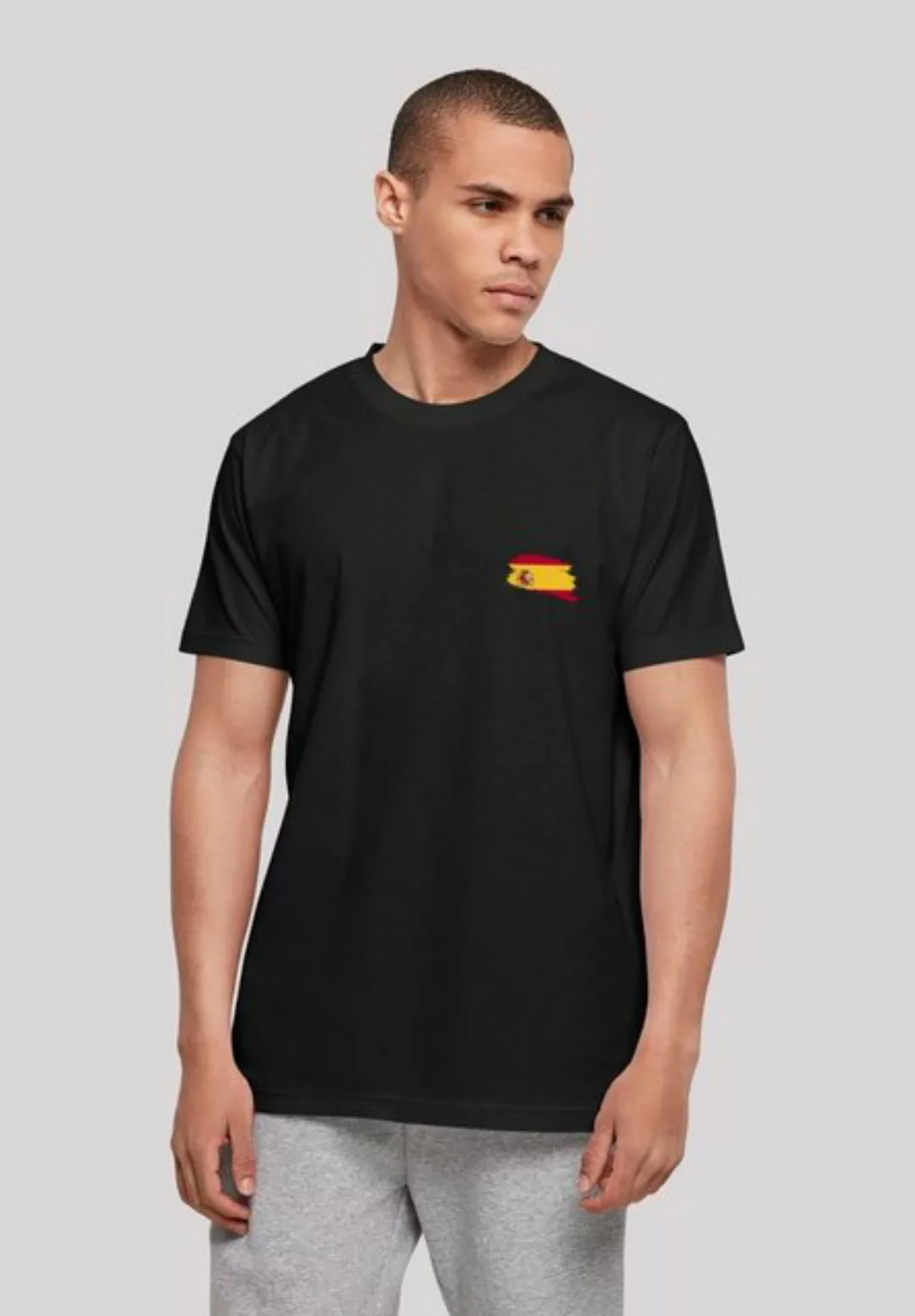 F4NT4STIC T-Shirt Spanien Flagge Spain Print günstig online kaufen