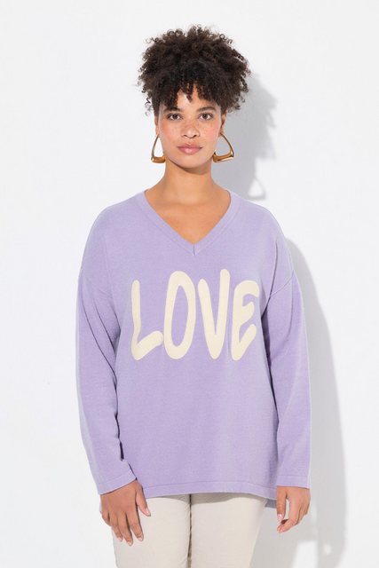 MIAMODA Strickpullover Pullover oversized LOVE günstig online kaufen