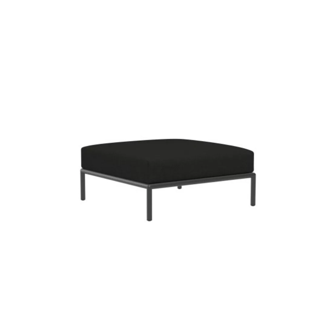 LEVEL2 Outdoor Ottoman Lounge-Modul 3 Kohle Dunkelgrau günstig online kaufen