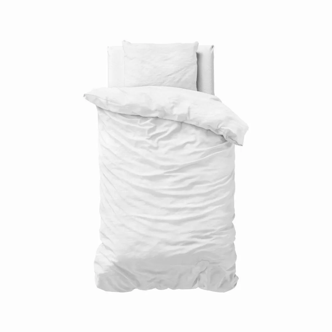 Sitheim-Europe Bettwäsche STONE WASHED Baumwolle Bettbezug günstig online kaufen