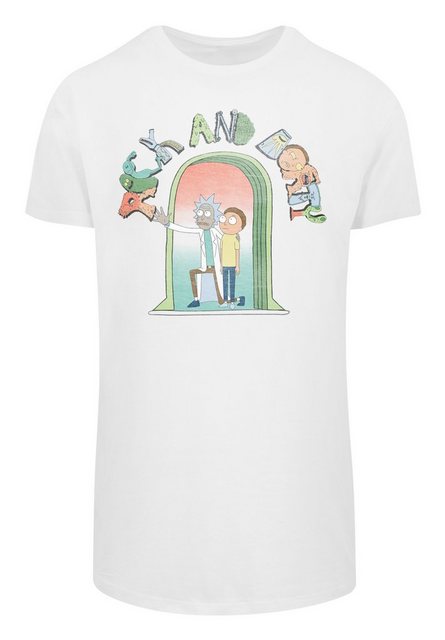 F4NT4STIC T-Shirt Rick and Morty Doors' Print günstig online kaufen