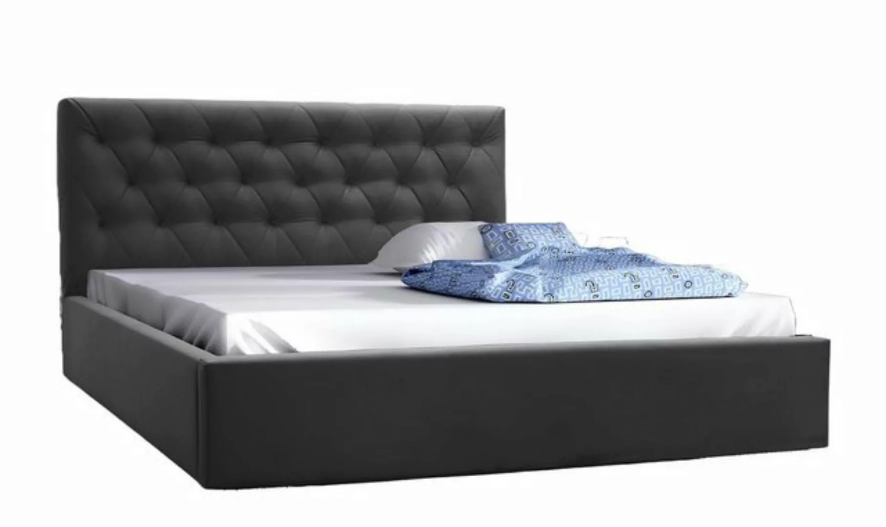 Xlmoebel Bett Neues Chesterfield Luxus-Doppelbett im Stil von Möbeln für (B günstig online kaufen