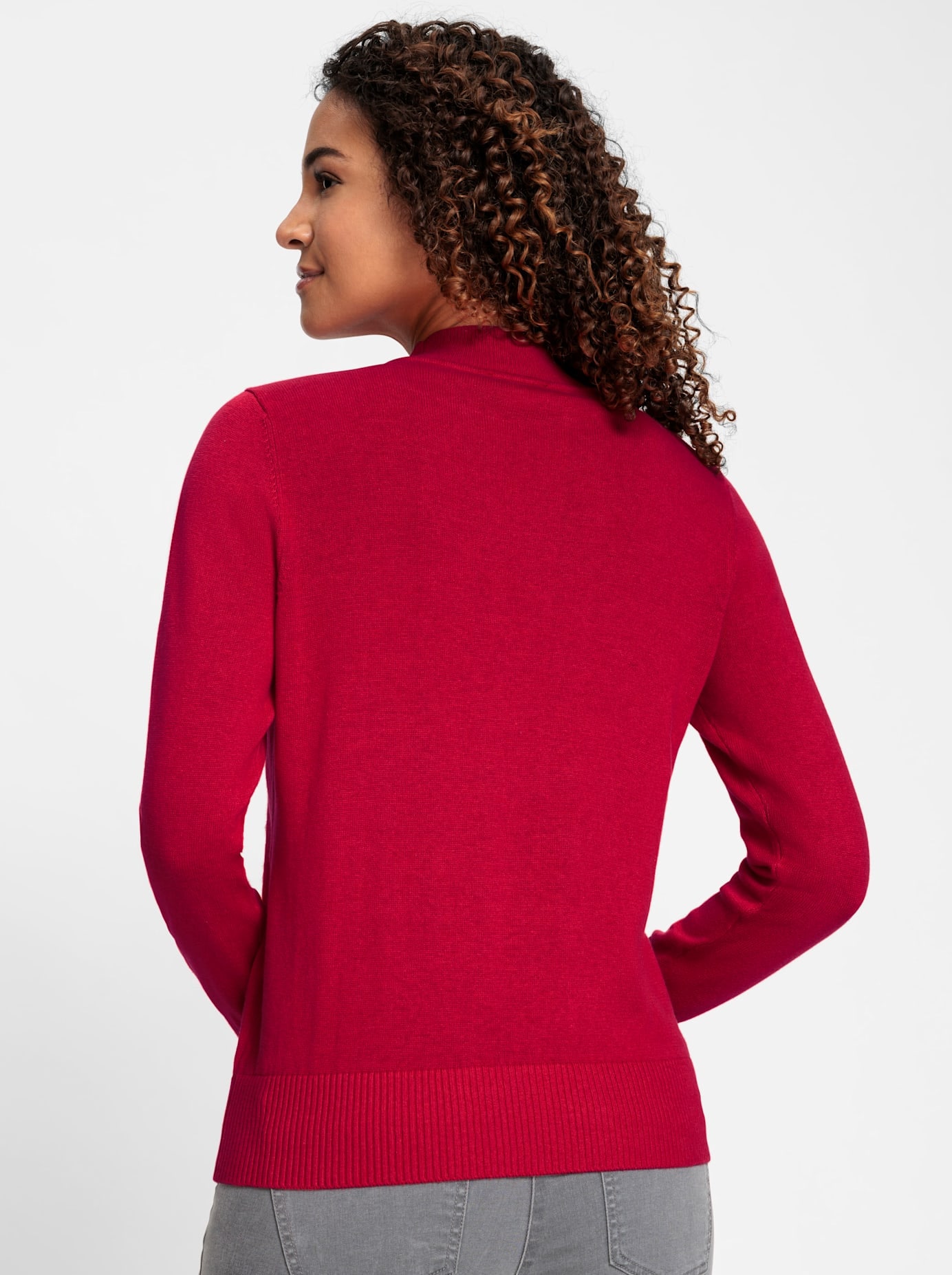 Casual Looks Stehkragenpullover "Pullover" günstig online kaufen