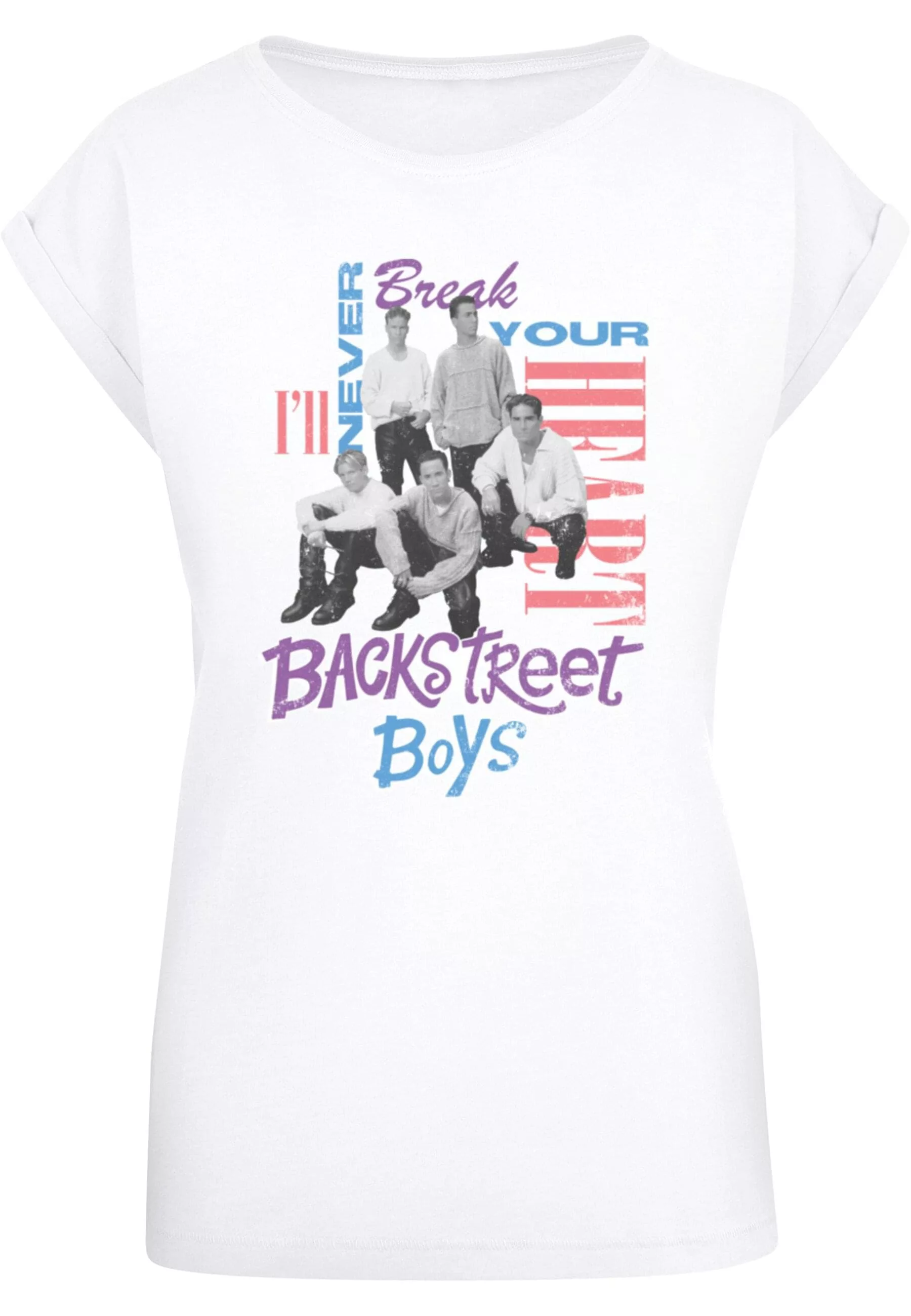 Merchcode T-Shirt "Merchcode Damen Ladies Backstreet Boys - INBYH T-Shirt" günstig online kaufen