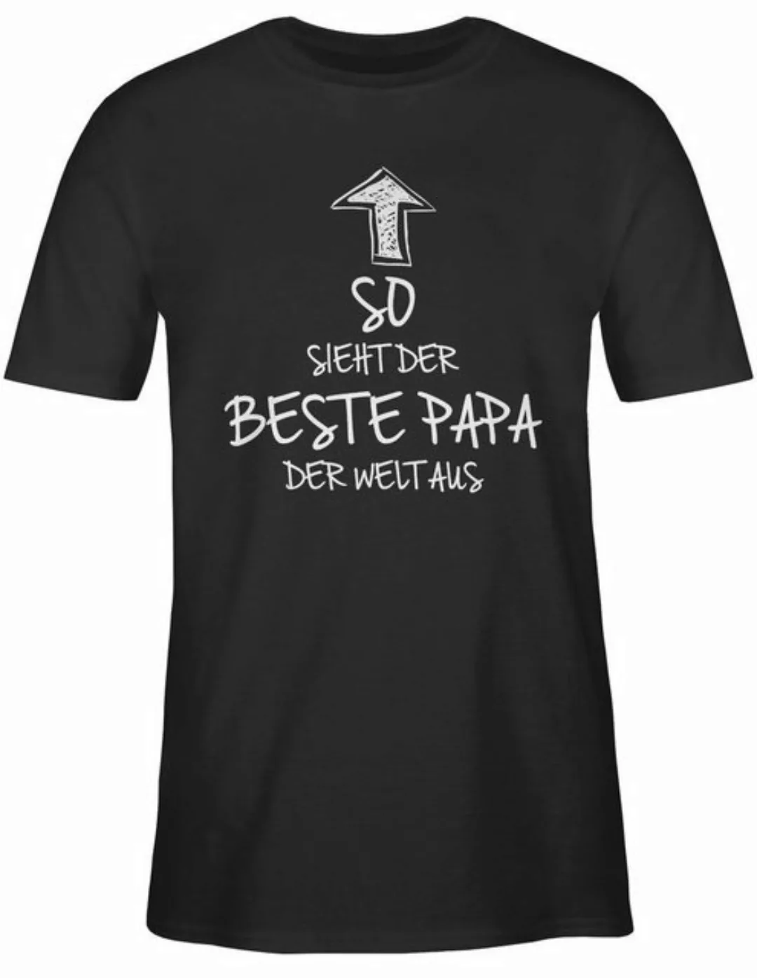 Shirtracer T-Shirt So sieht der beste Papa der Welt aus Papa günstig online kaufen