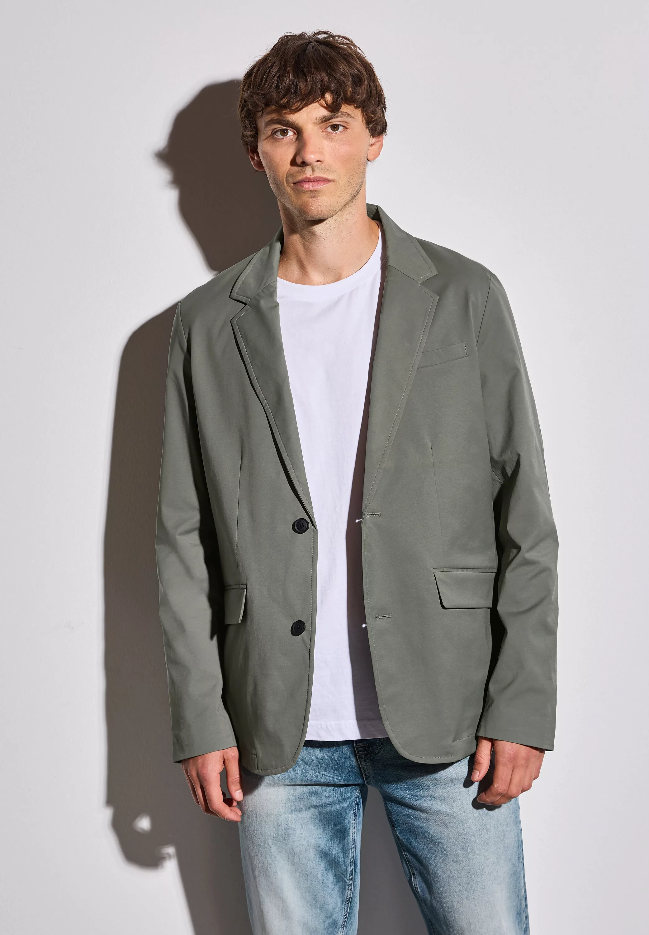 STREET ONE MEN Sakko, aus softem Materialmix günstig online kaufen