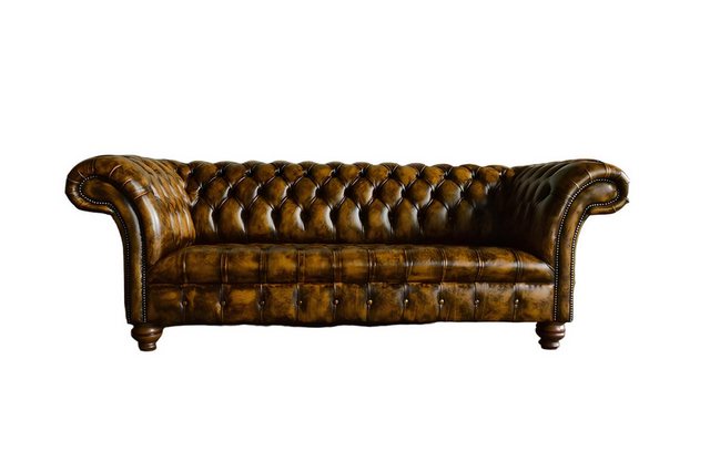 JVmoebel Sofa Braun Edle Big Sofa Couch Chesterfield Couch, 1 Teile, Made i günstig online kaufen