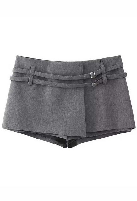 LOVGCCN Culotte High Waist Slim Skirt Pants Women (Buckle trims fashionable günstig online kaufen