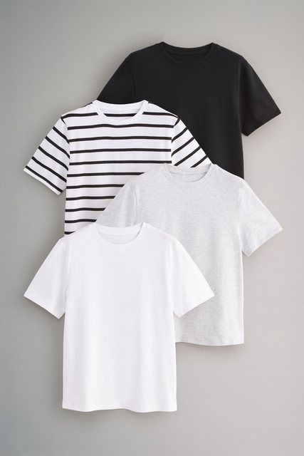 The Set T-Shirt Relaxte T-Shirts im Set (4-tlg) günstig online kaufen